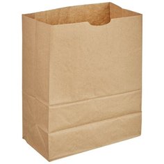 Пакет коричневый, крафт-бумага, 290х179х118 мм, 1000шт/уп Noname