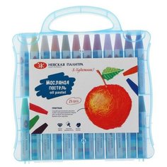 Пастель масляная «Я - Художник!», 24 цветов, 74/11 мм, шестигранная Невская палитра