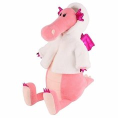 Мягкая игрушка MAXITOYS Дракон Эмма В Шубке 25 см