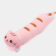 Мягкая игрушка Кот батон розовый 100см Nepros Toy