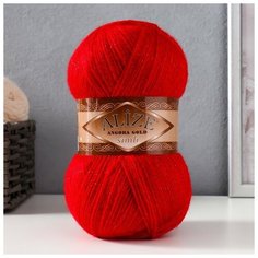 Пряжа "Angora Gold Simli" 75% акрил, 20% шерсть, 5% металлик 500м/100гр (106), 1шт Alize