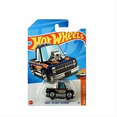 HKK57 Машинка игрушка Hot Wheels металлическая коллекционная Toond 83 Chevy Silverado темно синий