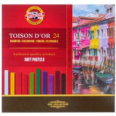 Пастель сухая художественная 24 цвета Koh I Noor