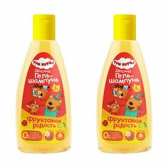 Гель-шампунь Три Кота Фруктовая радость, 250 мл, 2 шт.