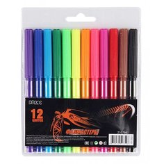 Фломастеры смываемые 12 цветов КОКОС