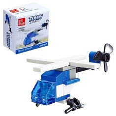 Конструктор "Патрульный вертолет", 23 детали Jie Star