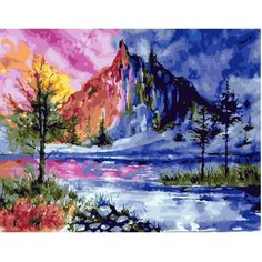 Картина по номерам Краски гор 40х50 см Hobby Home