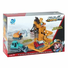 Игровой набор (Стройплощадка) Размер в собранном виде 10х10х14см.(200641662) Фанронг