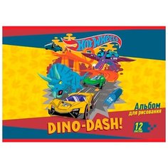 Альбом для рисования PRIORITY Hot Wheels 29.7 х 21 см (A4), 100 г/м², 12 л.