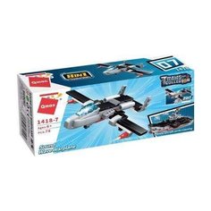 Конструктор Qman Trans-Collector 1418-7 Самолёт Звуковая волна, 78 дет.