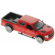 Легковой автомобиль ТЕХНОПАРК Ford F-150 SVT Raptor (67329) 1:43, 12 см, красный