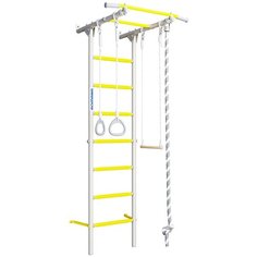 Спортивный комплекс на базе шведской стенки ROMANA S1, белый прованс