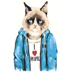 Картина по номерам, "Живопись по номерам", 100 x 150, Z-AB27