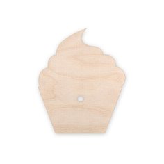 Заготовка для декорирования "Mr. Carving" ШН-001 часы "капкейк" фанера .
