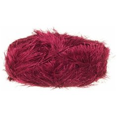 Пряжа Visantia Trafka, 100 % полиэстер, 100 г, 150 м, 1 шт., №0086 винный