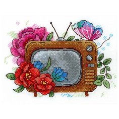 Набор для вышивания "М.П.Студия" В №02 вышивка на одежде №257 "Экран вдохновения" 13 х 9 см Жар Птица