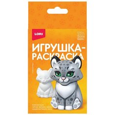 LORI 3D Art Игрушка-раскраска Снежный барс, Ир-035 мультиколор 6 шт.
