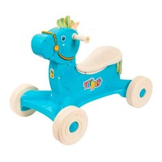 Каталка-игрушка ToyBola Лошадка (TB-016), голубой