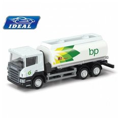 Машинка IDEAL Scania BP Oil Tanker (бензовоз) (масштаб 1:64), разноцветный, серия "TRUCK"