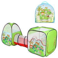 Палатка Наша игрушка Волшебный сад 200561618, зеленый