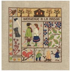 Набор для вышивания: BIENVENUE NOVEMBRE (Добро пожаловать Ноябрь) Le Bonheur des Dames