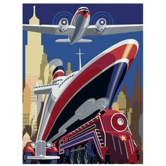 Картина по номерам, "Живопись по номерам", 36 x 48, PA77