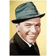 Картина по номерам на холсте Фрэнк Синатра - 102 40X60