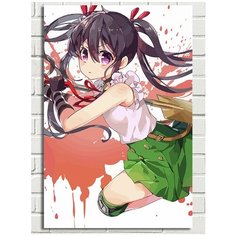 Картина по номерам Аниме Школьная жизнь - 6007 В 60x40