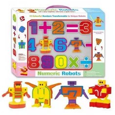 Игровой набор большие цифры трансформеры xl для дошкольного возраста нет бренда