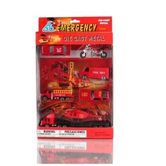 Игровой набор Handers "Пожарная охрана" (металл, 10 предметов, 7-13 см.)