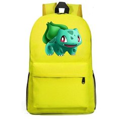 Рюкзак Бульбазавр (Pokemon) желтый №4 Noname