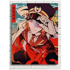 Картина по номерам Аниме Клинок рассекающий демонов Кеджуро Ренгоку - 7330 В 30x40