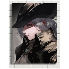 Картина по номерам Игра Bloodborne (Аниме, леди Мария) - 7457 В 30x40