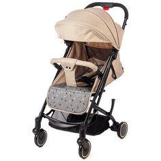 Прогулочная коляска Forest kids Tilda, beige, цвет шасси: черный