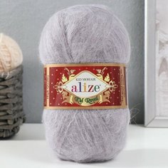 ALIZE Пряжа "Kid Royal 50" 62% мохер, 38% полиамид 500м/50гр (52 талая вода)