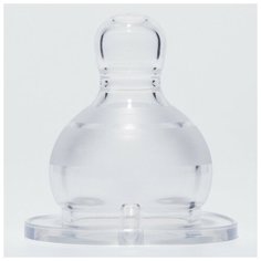 Соска силиконовая, антиколиковая, от 6 мес, быстрый поток