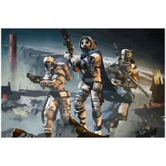 Картина по номерам на холсте Destiny 2 - 4
