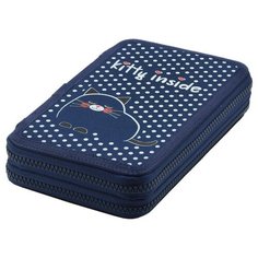 Пенал Bruno Visconti на молнии, два отделения "жизнь удалась" Арт. 14-051/14