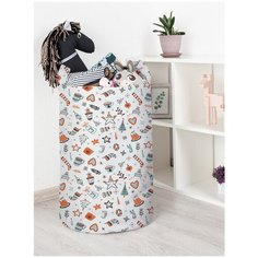 Корзина для игрушек JoyArty "Рождественские варежки" 40x60 см