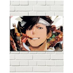 Картина по номерам Аниме Волейбол Haikyuu (Хината, Акаши, Бокуто) - 7324 Г 60x40