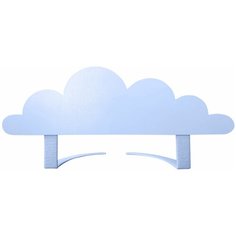 Ограничитель для кровати, цвет лилово-голубой (на матрас 10-12 см) Whitecloudshop