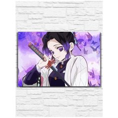 Картина по номерам на холсте игра клинок рассекуающий демонов (Иноске) - 9200 Г 60x40