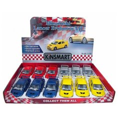 Машинка модель Mitsubishi металлическая в коробке (цвет в ассортименте) Kinsmart