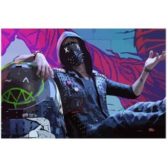 Картина по номерам на холсте watch dogs 2 - 4