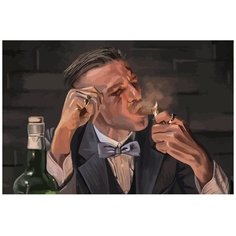 Картина по номерам на холсте острые козырьки - 4