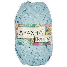 Пряжа ARACHNA Papyrus 100% целлюлоза 10 шт. х 40 г х 50 м, цвет №05 голубой