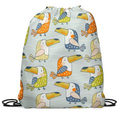 Сумка-мешок для обуви с принтом Gorolla