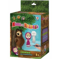 Маша и Медведь. Набор для раскрашивания сквиши "Маша" 1 Toy
