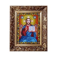 Набор для вышивания "Нова Слобода" СК №02 9001 Христос Спаситель 19 х 26 см Nova Sloboda