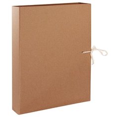 Короб архивный с завязками OfficeSpace разборный, без покрытия, 70мм, клапан МГК, до 600л, 25 шт